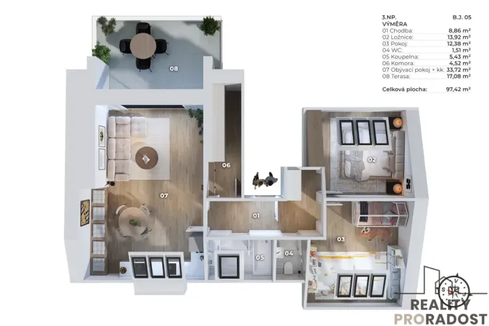 Prodej pozemku pro bydlení, Olomouc - Nemilany, 1172 m2