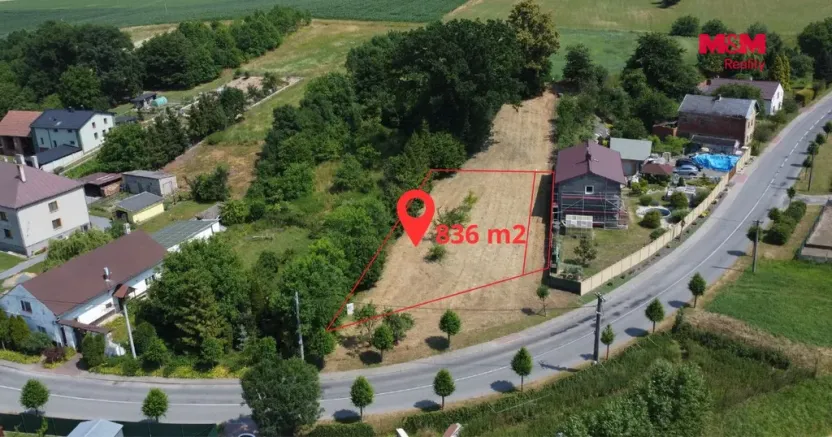 Prodej pozemku pro bydlení, Třebom, 836 m2