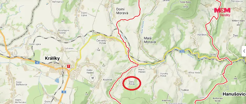 Prodej chalupy, Malá Morava - Zlatý Potok, 150 m2