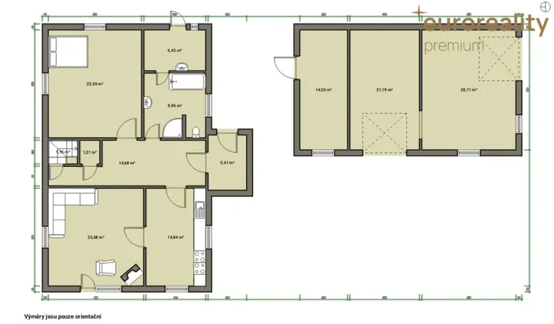 Prodej rodinného domu, Mariánské Lázně, Karlovarská, 164 m2