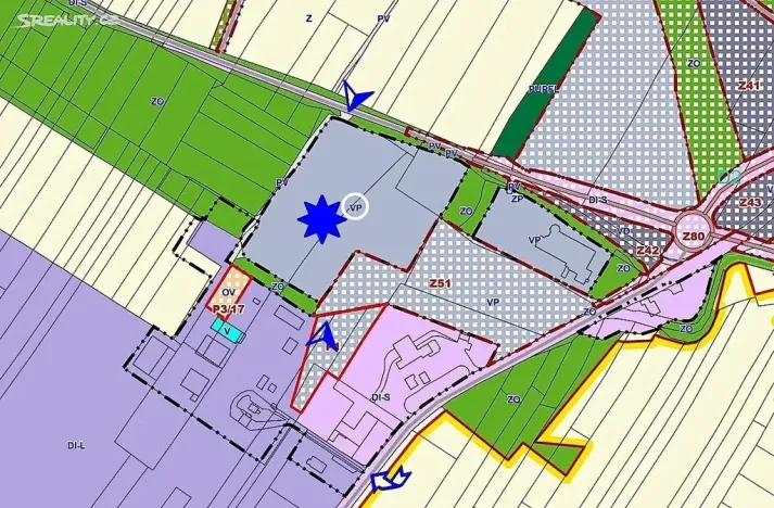 Prodej komerčního pozemku, Roudnice nad Labem, 42937 m2