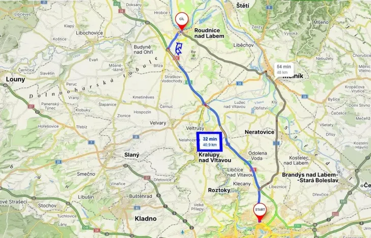 Prodej komerčního pozemku, Roudnice nad Labem, 42937 m2