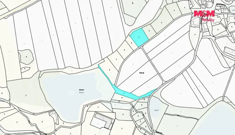 Prodej louky, Petrovice - Žemličkova Lhota, 4863 m2