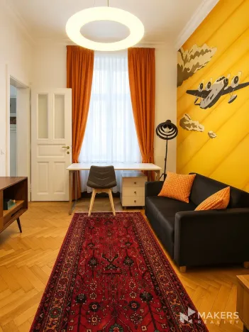 Pronájem bytu 1+1, Praha - Nové Město, Hálkova, 32 m2
