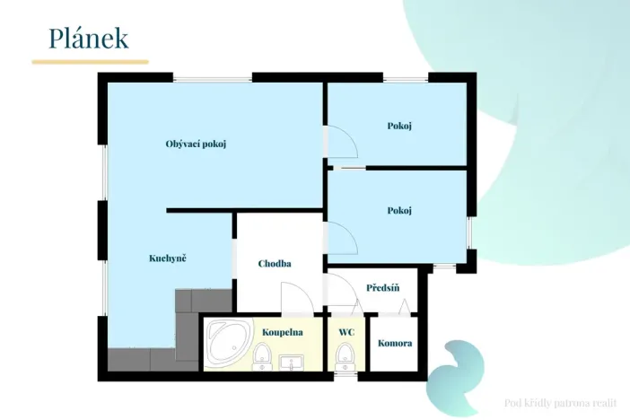 Prodej rodinného domu, Přezletice, Ve Dvorci, 85 m2