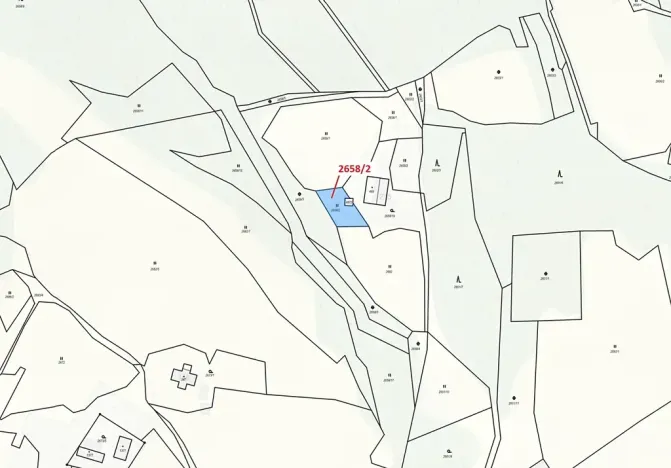 Dražba louky, Valašská Bystřice, 465 m2