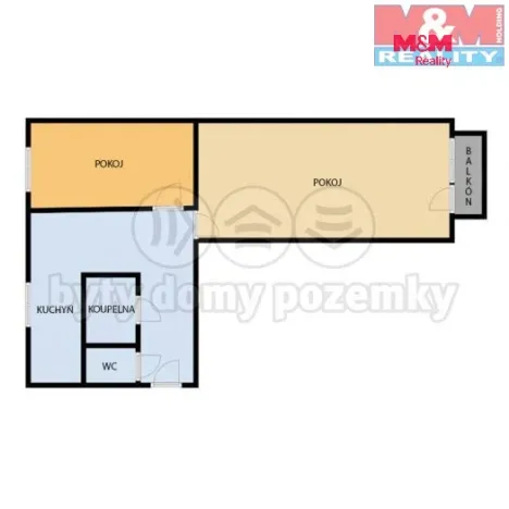 Prodej bytu 2+1, Ostrava - Mariánské Hory, Korunní, 58 m2