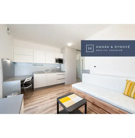 Pronájem bytu 1+kk, Brno, Křenová, 20 m2
