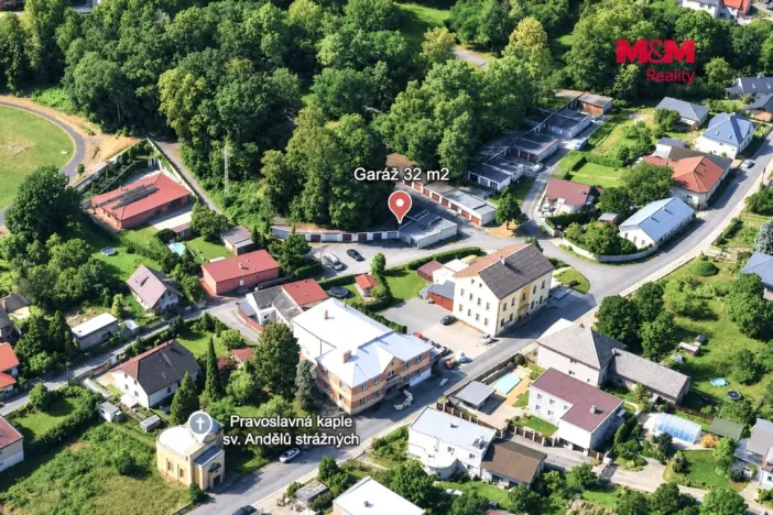 Prodej garáže, Ostrava - Pustkovec, 32 m2