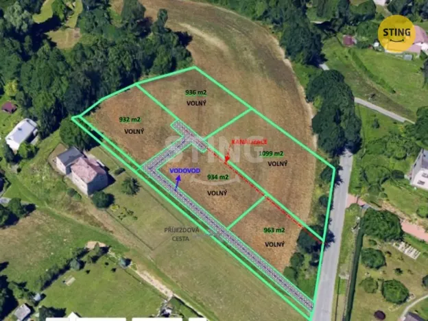 Prodej pozemku pro bydlení, Bohumín - Skřečoň, 1099 m2