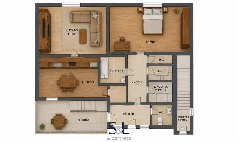 Prodej rodinného domu, Žatec, Kadaňská, 240 m2