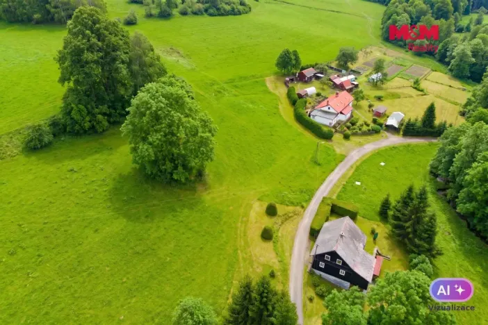 Prodej louky, Chřibská - Krásné Pole, 1301 m2
