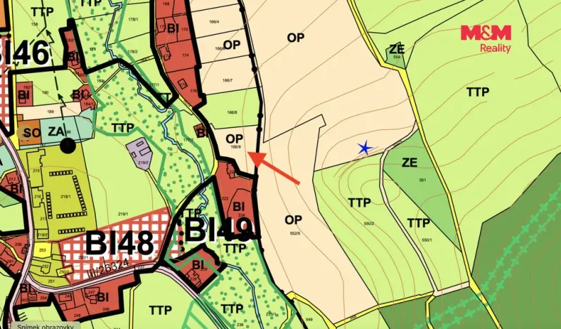 Prodej louky, Chřibská - Krásné Pole, 1301 m2