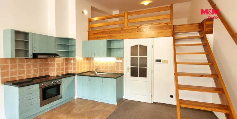 Pronájem bytu 1+kk, Smržovka, náměstí T. G. Masaryka, 40 m2