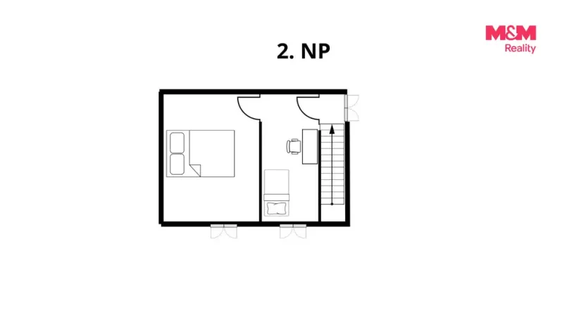 Prodej rodinného domu, Zlín, Mostní, 61 m2