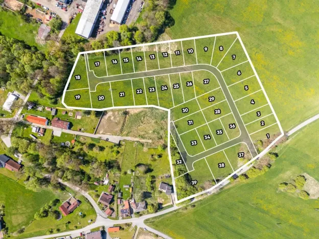Prodej pozemku pro bydlení, Kaplice - Mostky, 600 m2