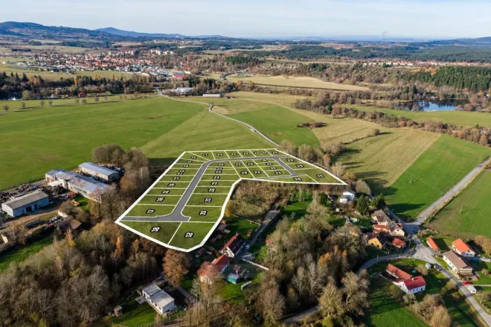 Prodej pozemku pro bydlení, Kaplice - Mostky, 600 m2