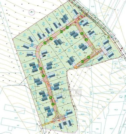 Prodej pozemku pro bydlení, Kaplice - Mostky, 600 m2