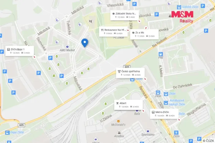 Prodej bytu 2+kk, Praha, Sazovická, 47 m2