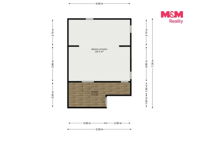 Prodej chaty, Hradec Králové - Roudnička, 25 m2