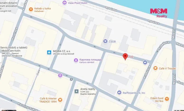 Pronájem obchodního prostoru, Kolín - Kolín I, Husova, 74 m2