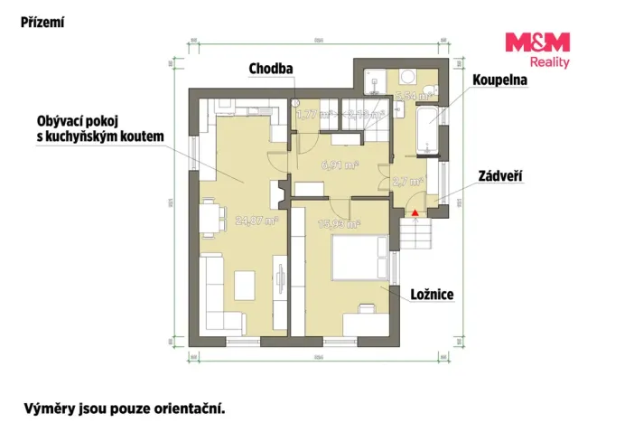 Prodej rodinného domu, Pernarec, 95 m2