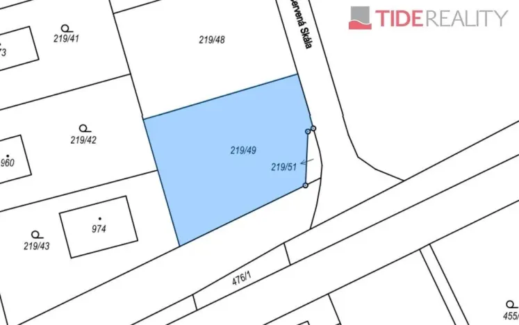 Prodej pozemku pro bydlení, Husinec, Červená Skála, 890 m2