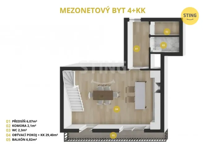 Prodej bytu 4+kk, Ostrava - Moravská Ostrava, Jantarová, 130 m2