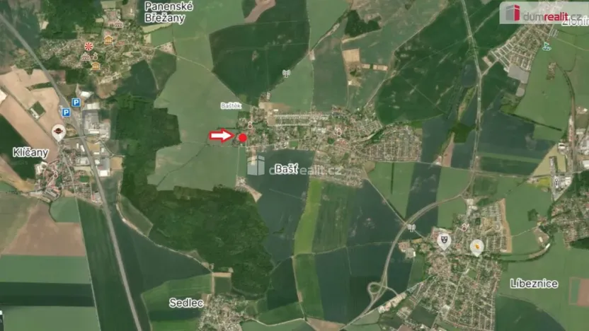 Prodej pozemku pro bydlení, Bašť, Spojovací, 1288 m2