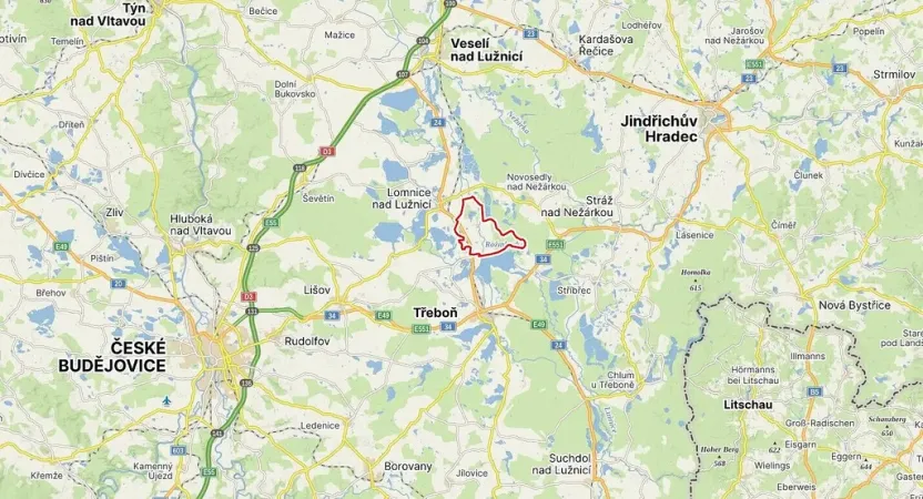 Prodej pozemku, Lužnice, 117 m2