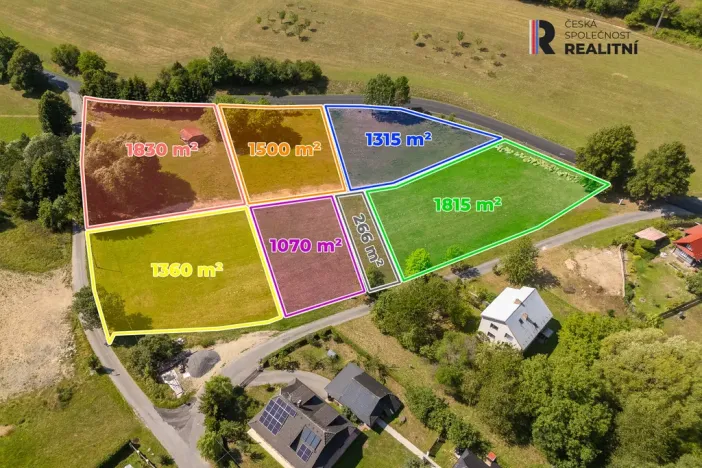 Prodej pozemku pro bydlení, Držková, 1070 m2