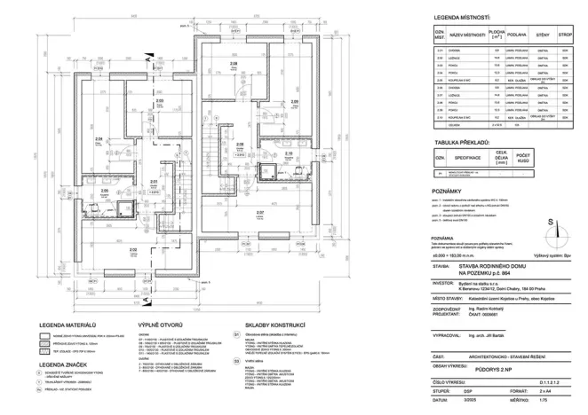 Prodej rodinného domu, Kojetice, 106 m2