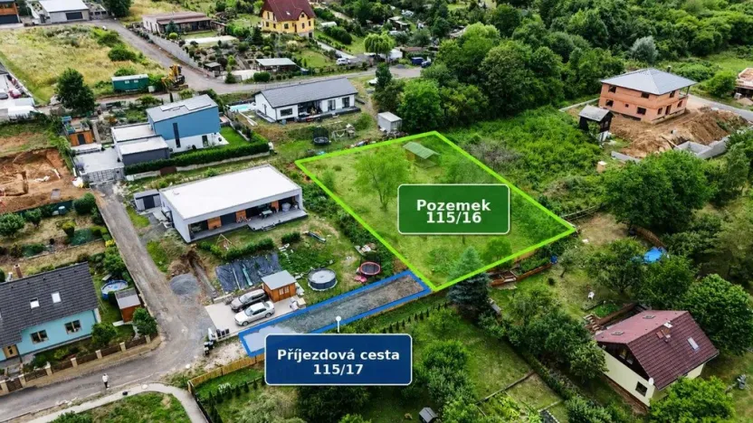 Prodej pozemku pro bydlení, Bystřany - Světice, J. z Poděbrad, 1159 m2