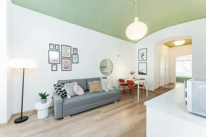 Prodej bytu 1+1, Praha - Vinohrady, Rumunská, 40 m2