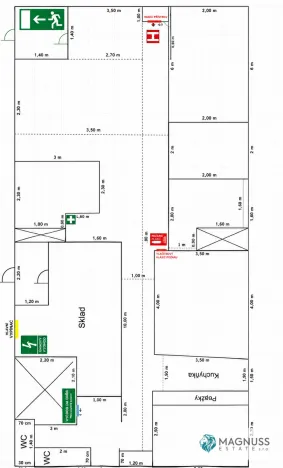 Pronájem obchodního prostoru, Ostrava, Zelená, 125 m2