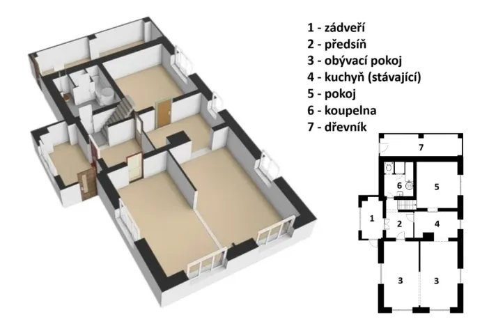 Prodej rodinného domu, Horní Olešnice - Ždírnice, 138 m2
