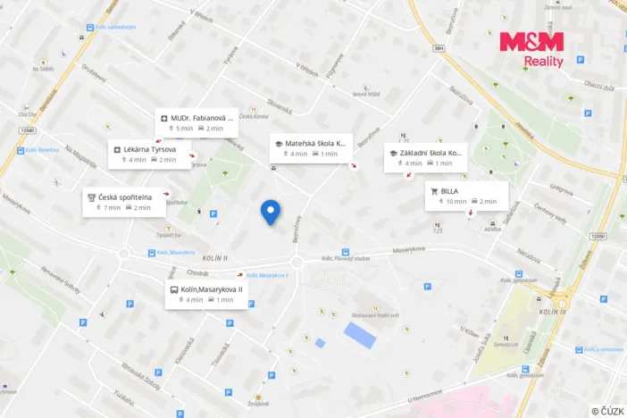 Prodej bytu 1+1, Kolín - Kolín II, Dělnická, 31 m2