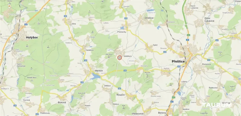 Prodej pozemku pro bydlení, Soběkury, 816 m2