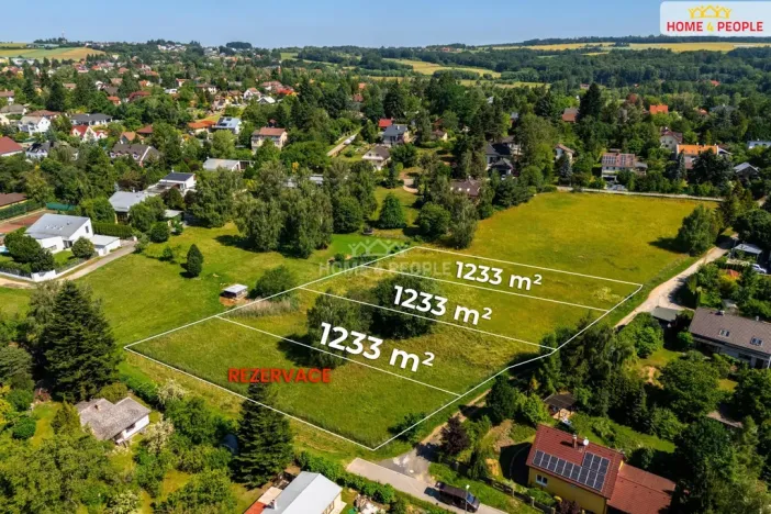Prodej pozemku pro bydlení, Kamenice - Nová Hospoda, Na Vyhlídce, 1233 m2