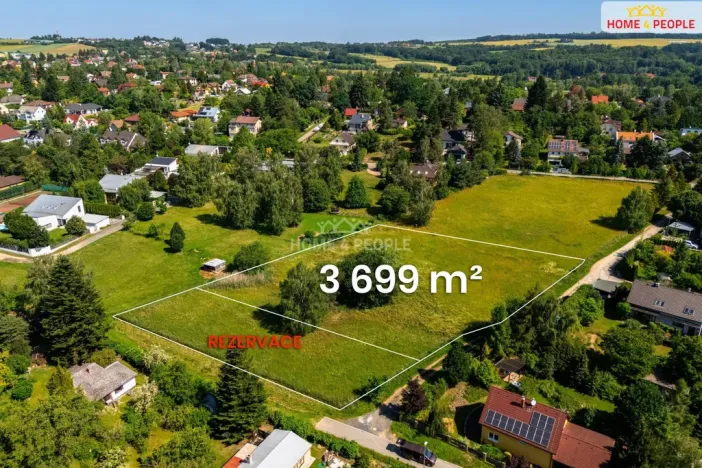 Prodej pozemku pro bydlení, Kamenice - Nová Hospoda, Na Vyhlídce, 1233 m2