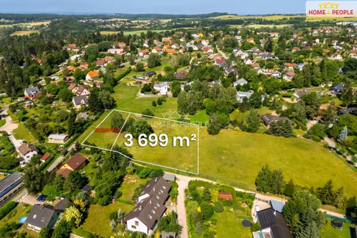 Prodej pozemku pro bydlení, Kamenice - Nová Hospoda, Na Vyhlídce, 1233 m2