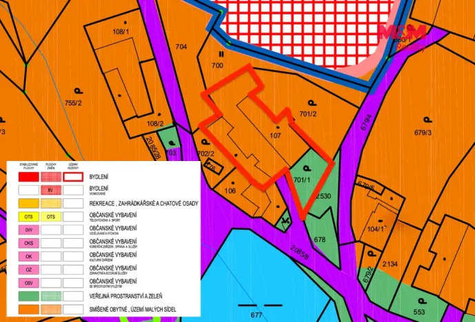 Prodej pozemku pro bydlení, Trhové Sviny - Rankov, 1018 m2