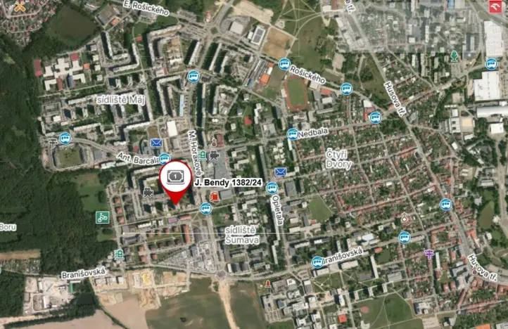 Prodej bytu 3+1, České Budějovice, J. Bendy, 72 m2