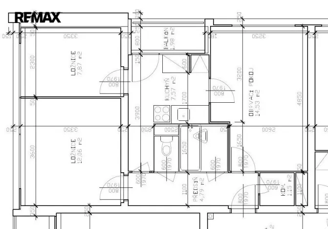 Prodej bytu 3+kk, Hradec Králové, Na Kotli, 55 m2