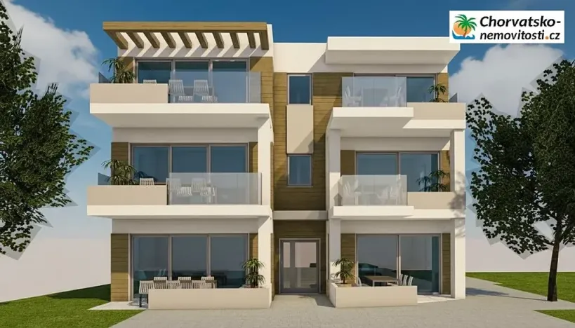 Prodej bytu 2+kk, Stara Novalja, Chorvatsko, 50 m2