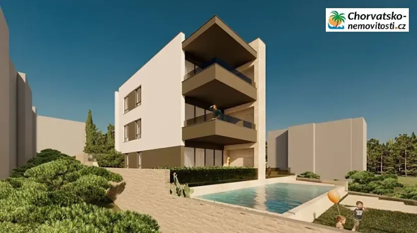 Prodej bytu 3+kk, Novalja, Chorvatsko, 66 m2