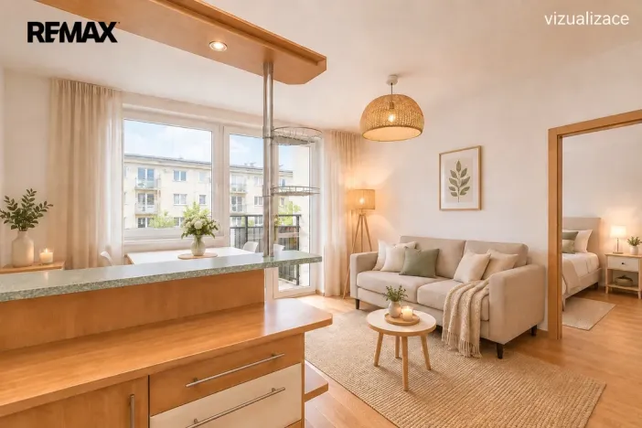 Prodej bytu 3+kk, Praha - Horní Počernice, Dandova, 58 m2