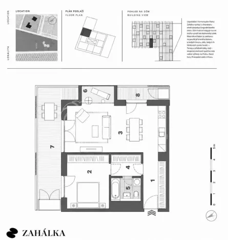 Pronájem bytu 2+kk, Praha - Modřany, Mezi vodami, 71 m2