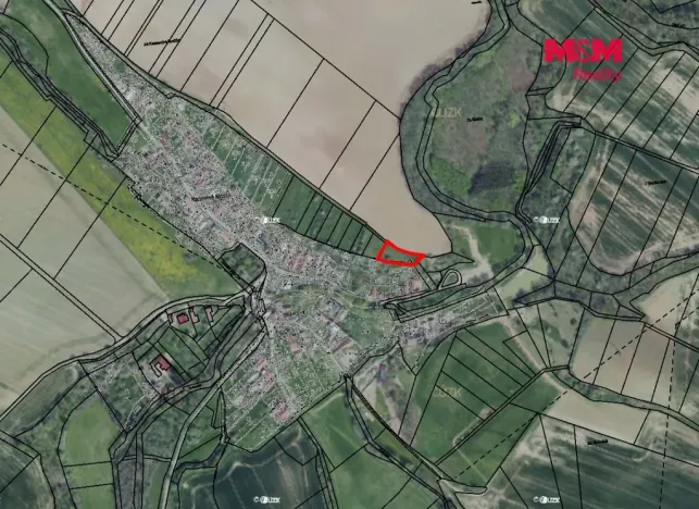 Prodej pole, Žleby - Zehuby, 1040 m2