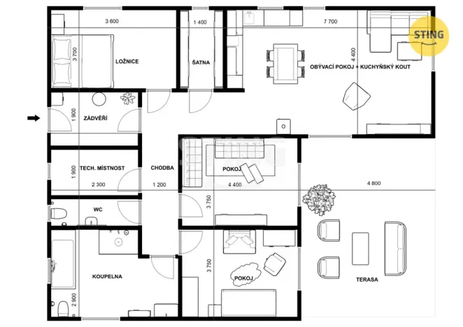 Prodej rodinného domu, Vratimov, Obvodová, 138 m2